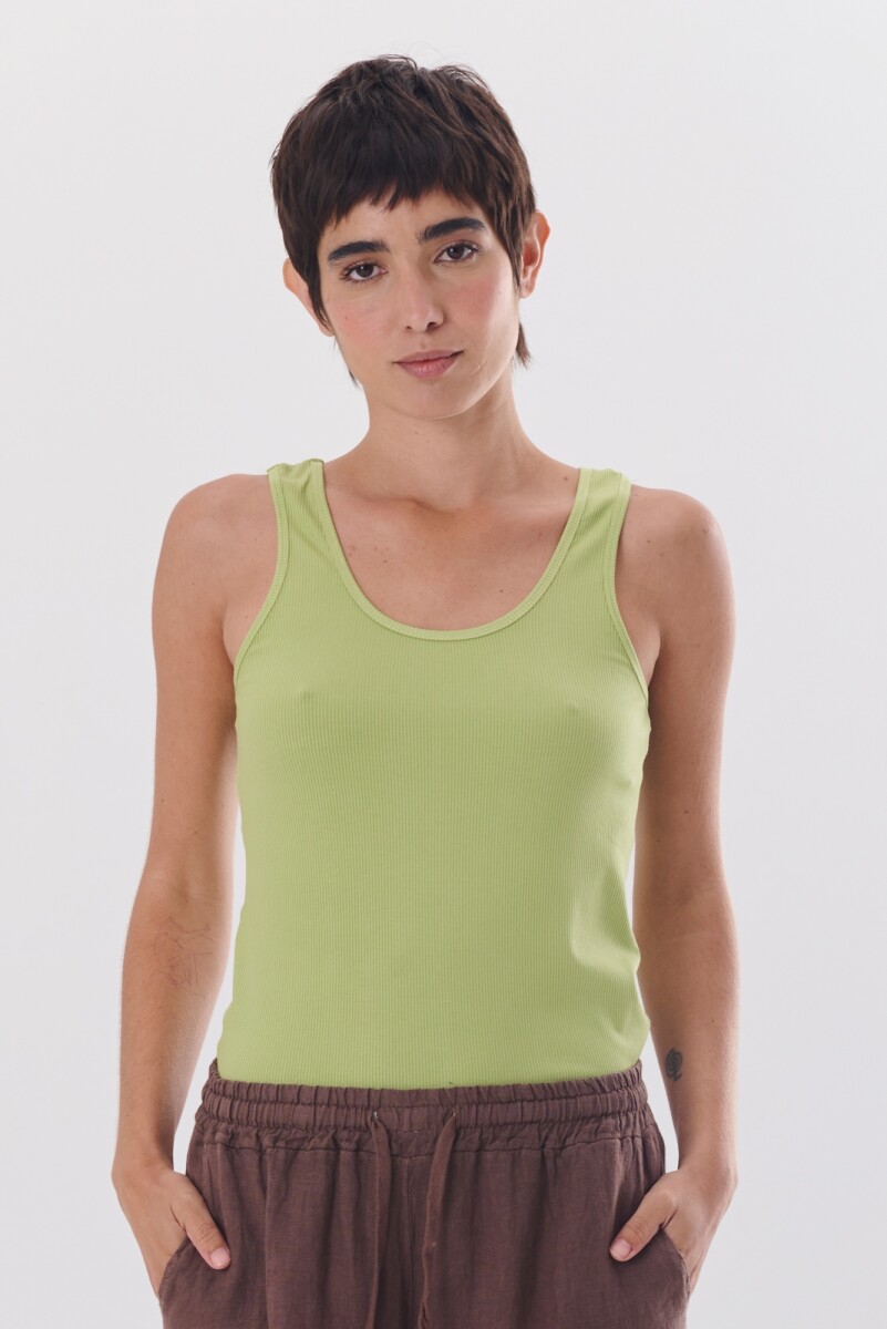 MUSCULOSA LINA - VERDE 