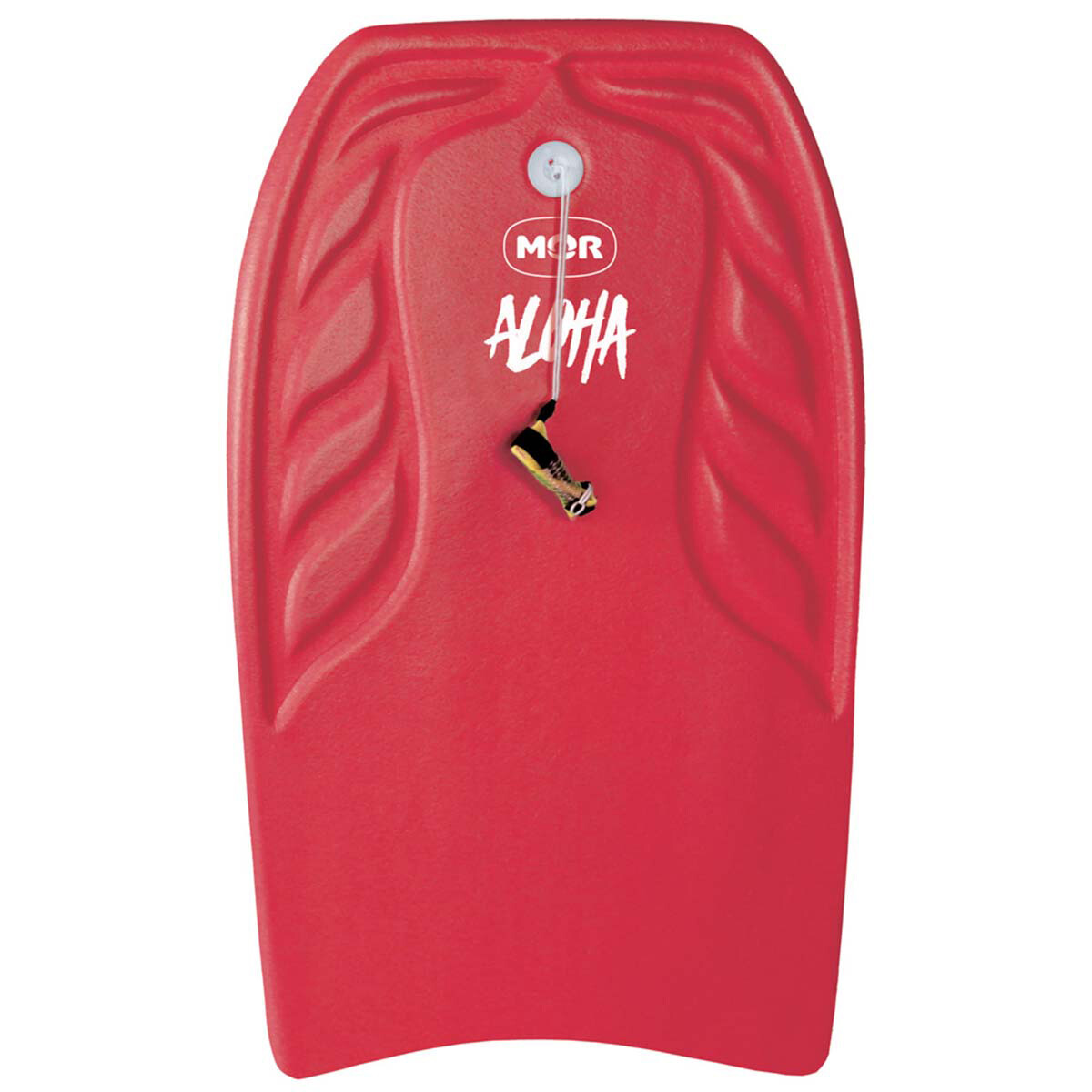 Tabla de bodyboard 90x47 cm - ROJO 