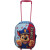 Mochila Infantil Paw Patrol 3d Con Carro 30 Cm CELESTE