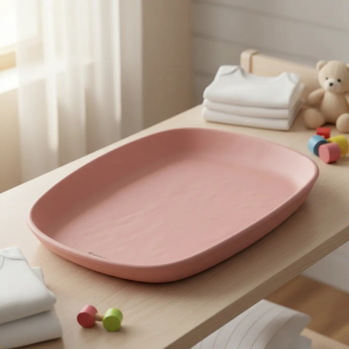 Cambiador EVA foam kikkaboo - rosa 