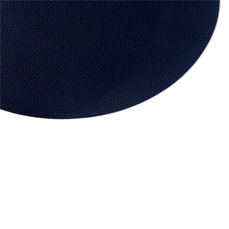 INDIVIDUAL PVC SIMIL CUERO OVAL 43X33 AZUL MARINO INDIVIDUAL PVC SIMIL CUERO OVAL 43X33 AZUL MARINO