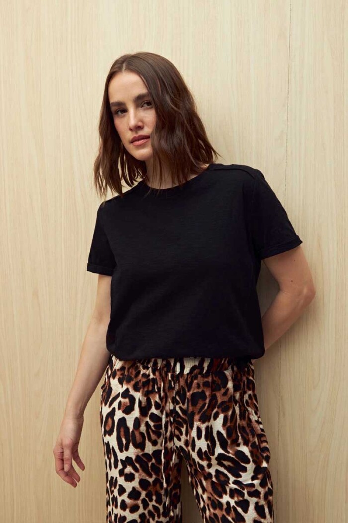 REMERA ALLIE COPENHAGUE Negro