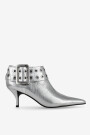 Botin con taco CELESTA-2 Plata