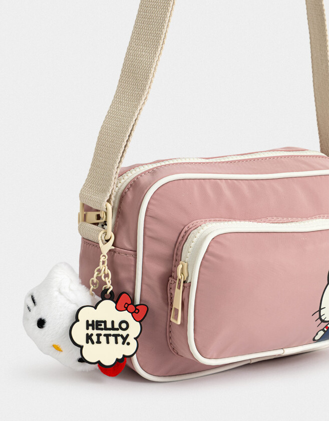 Mochilas y Carteras Infantiles Bandolera Infantil "hello Kitty" - Rosa Claro