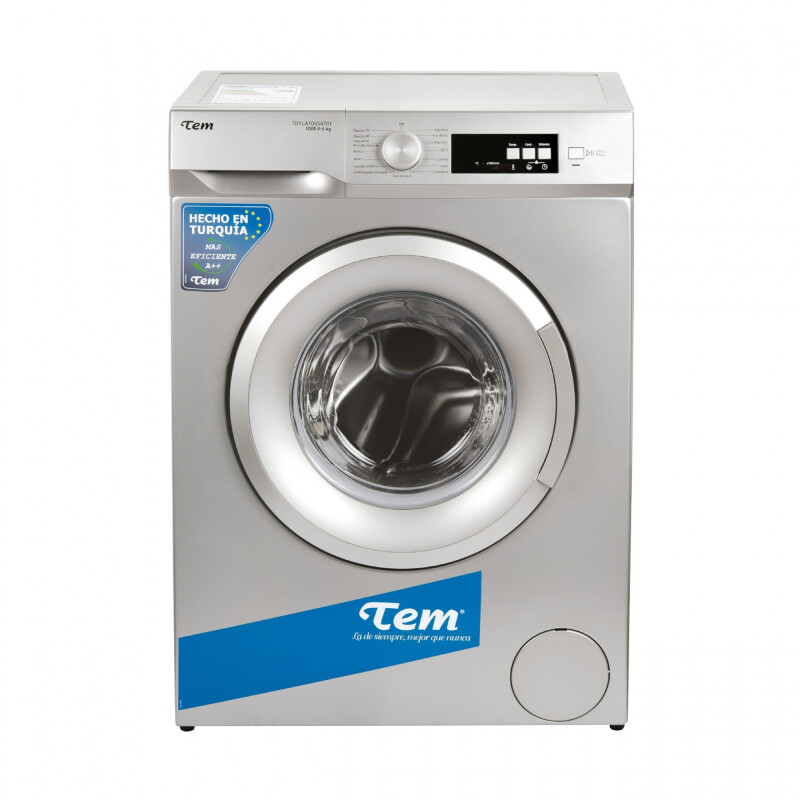 Lavarropas Silver Tem 6Kg Lavarropas Silver Tem 6Kg