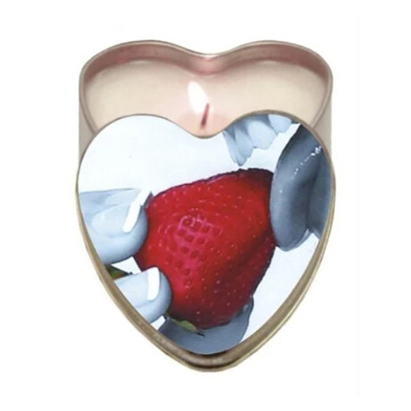 Vela Earthly Body Massage Candle - Frutilla Vela Earthly Body Massage Candle - Frutilla