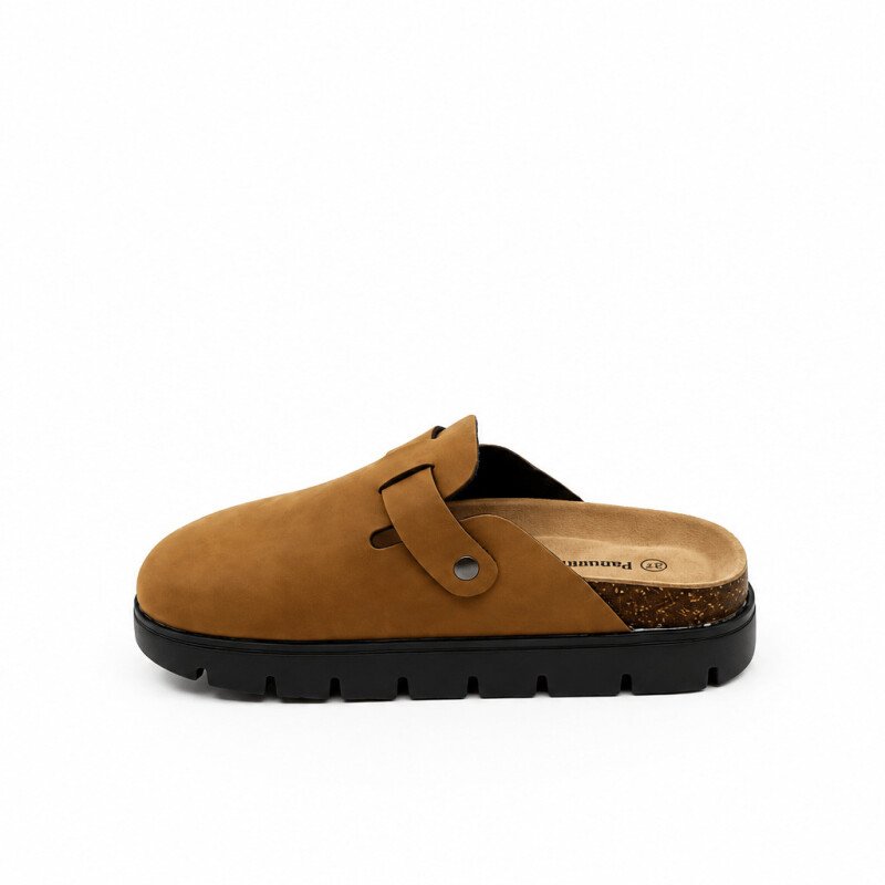Zueco Dama Panama Jack COGNAC