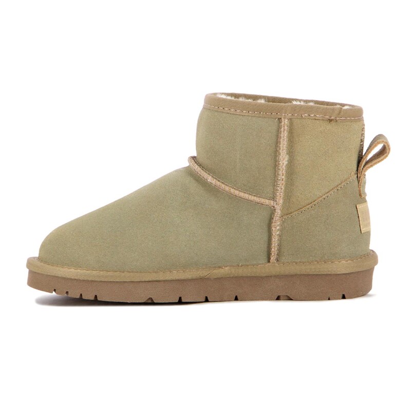 Country Pantubota Cuero Suede / Water-Resistant – Dama – KAKI Kaki