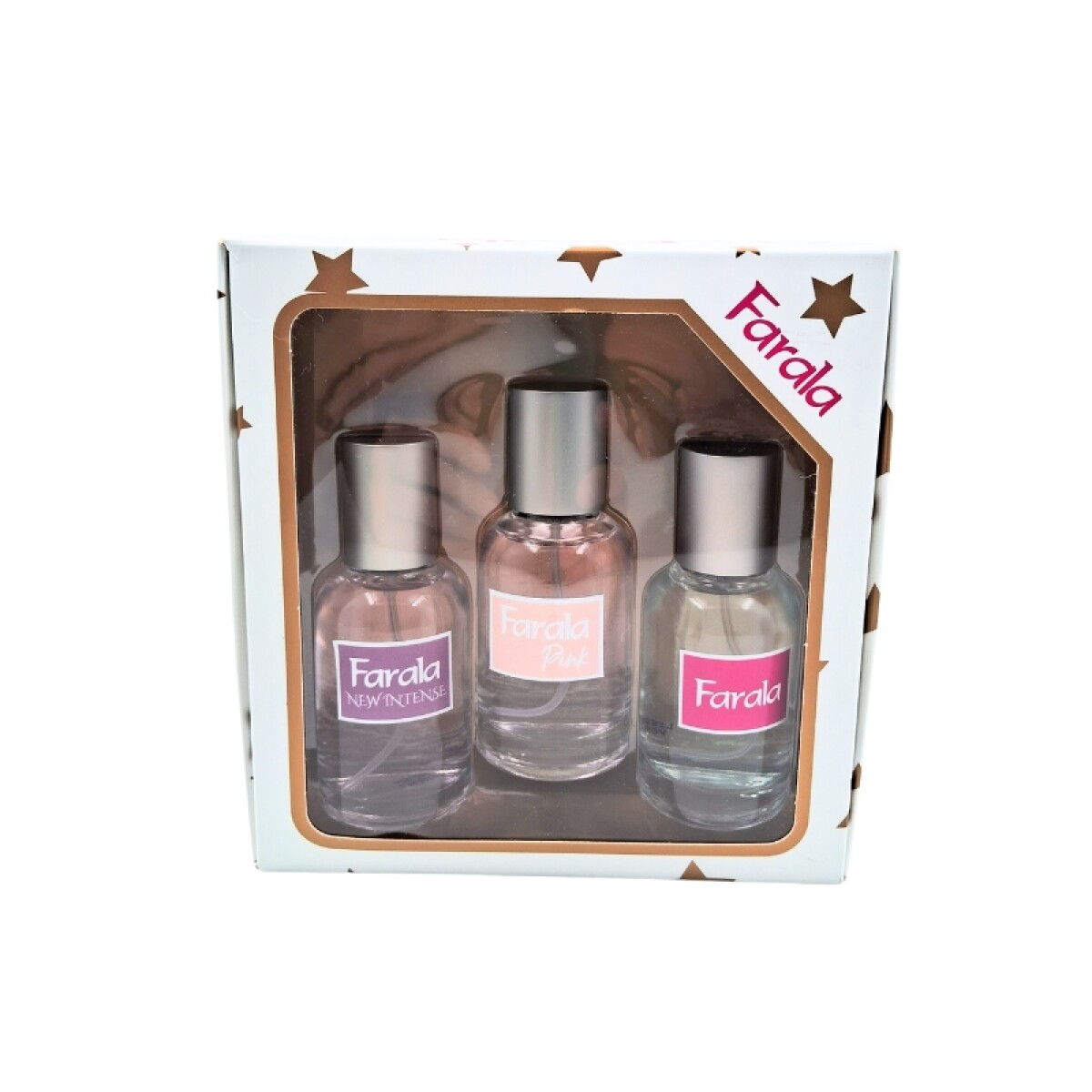 Set Farala - Pink 30ml + Clásico 30ml + New intense 30ml 