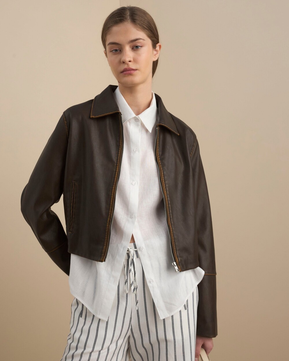 Campera Francis Marron