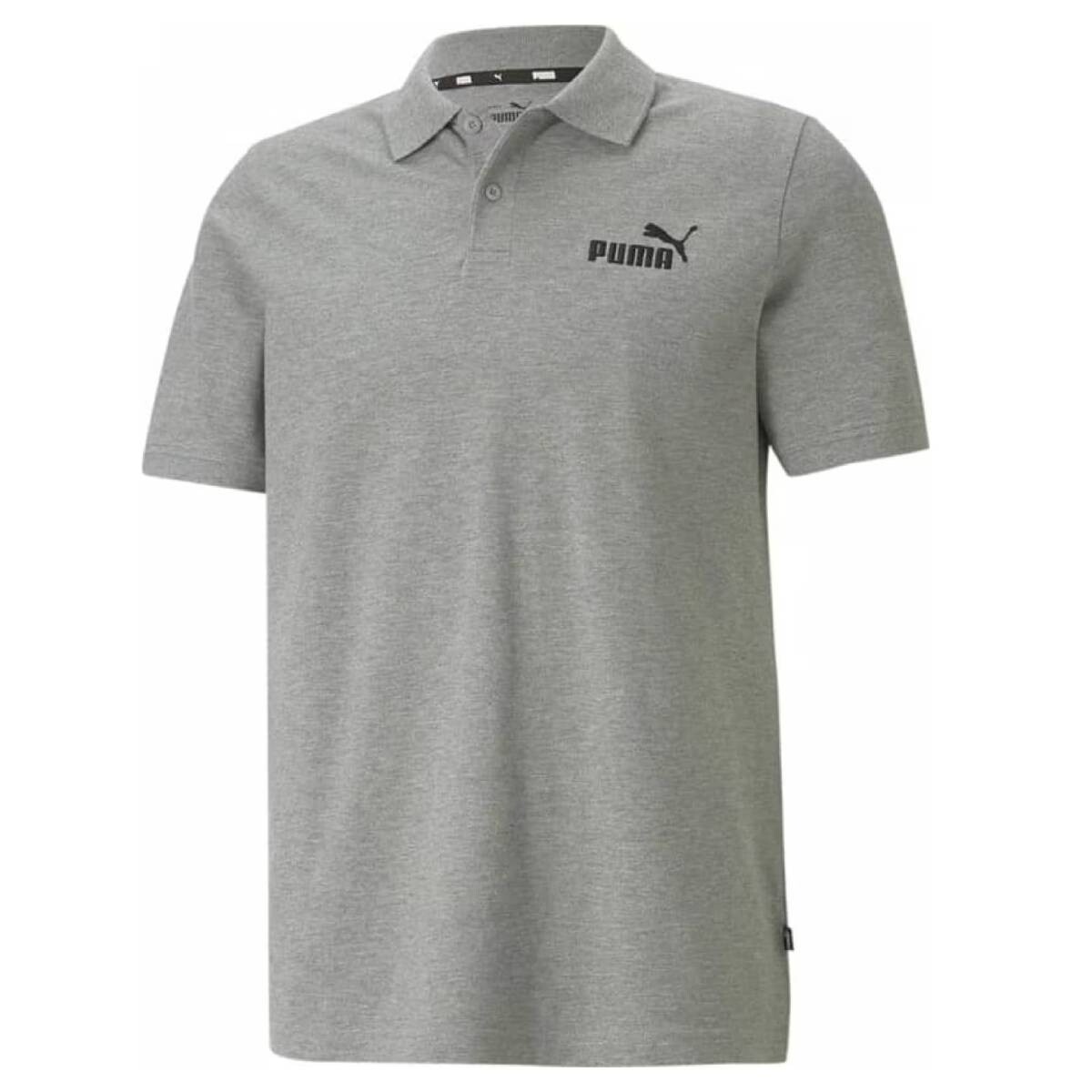 Remera Puma Moda Hombre ESS Pique Polo Gris - S/C 