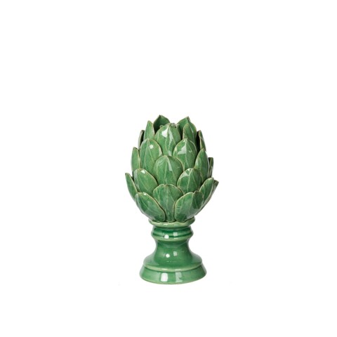 PIÑA PEQUEÑA DECORATIVA 12x12x19CM CERAMICA VERDE PIÑA PEQUEÑA DECORATIVA 12x12x19CM CERAMICA VERDE