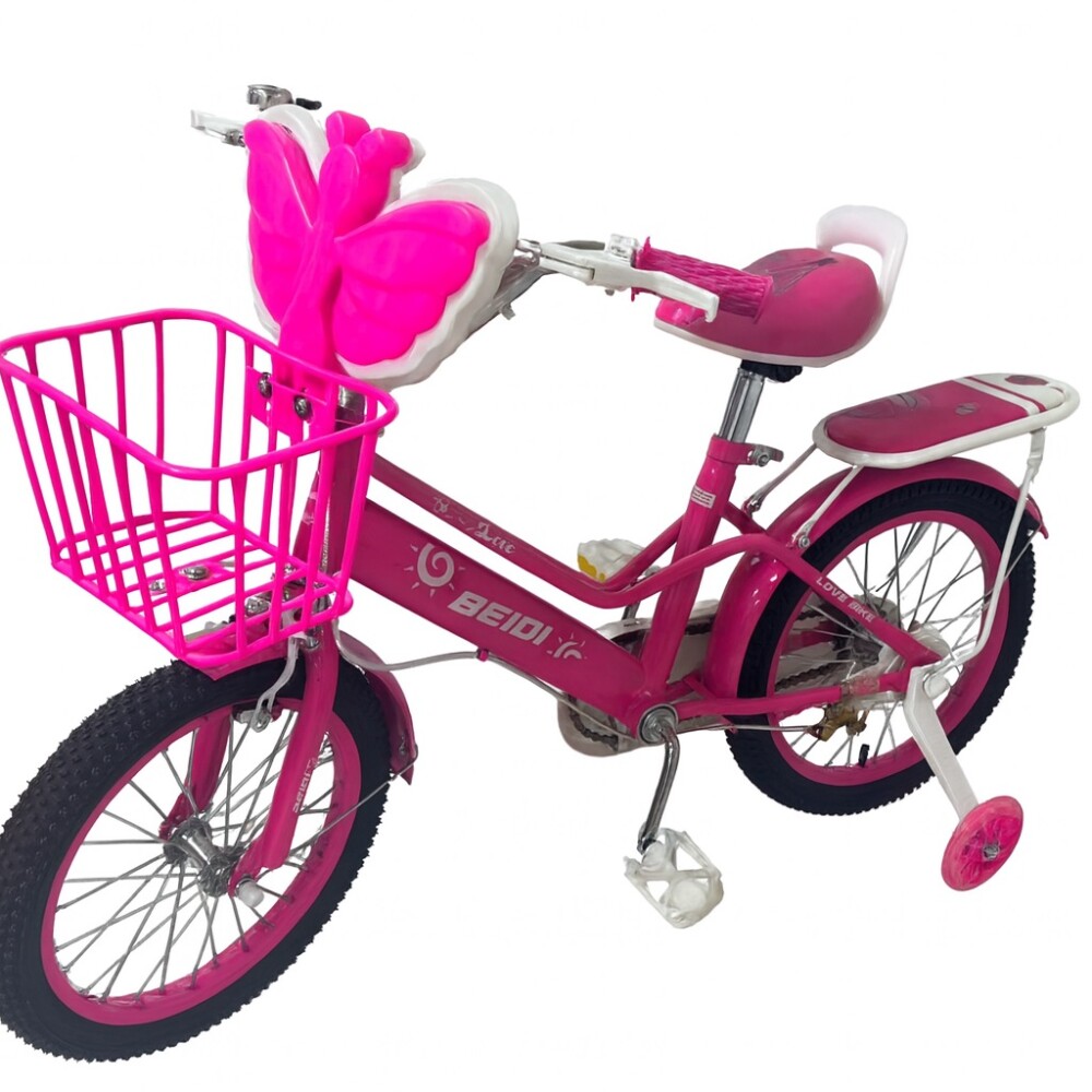Bicicleta Butterfly rodado 14 Fucsia