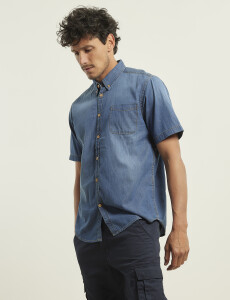 012469 CAMISA HARRY Azul