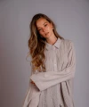 Camisa Zaira beige