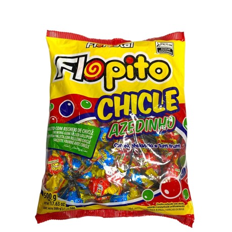 Chupetin Flopito Azedinho con Chicle Chupetin Flopito Azedinho con Chicle