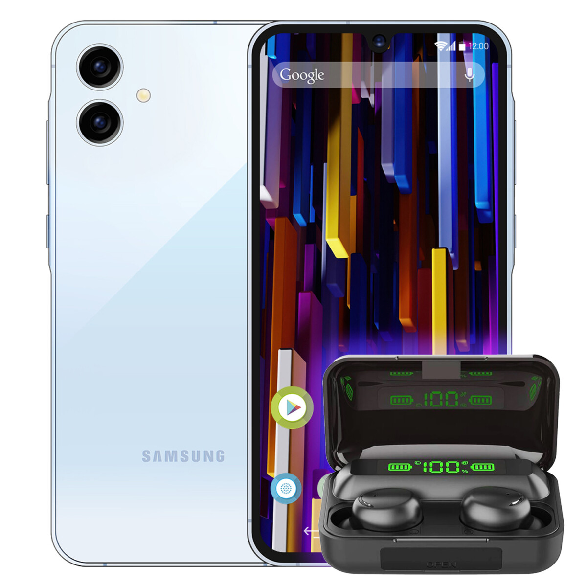 Samsung Galaxy A06 4/64 Gb 4g + regalo - PK SAMSUNG A06 4/64 AZUL CLARO + REG 