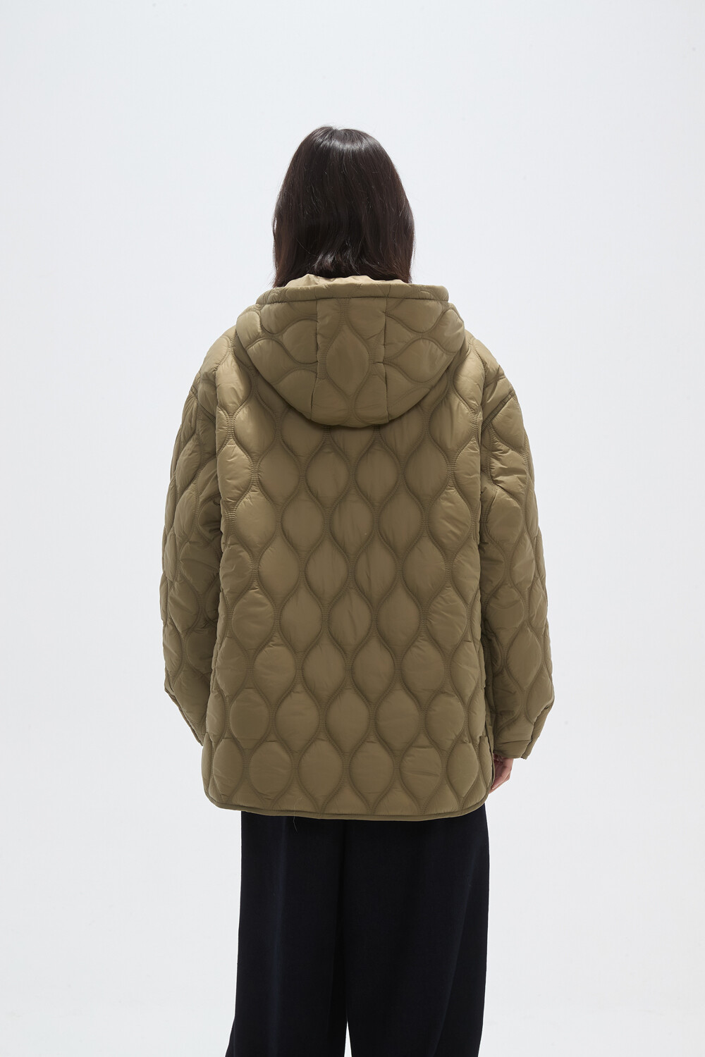 Campera Myris Verde Oliva Claro