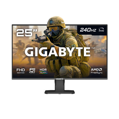 Monitor Gamer Gigabyte GS25F2A 25" FHD 240hz 1ms IPS Black Monitor Gamer Gigabyte GS25F2A 25" FHD 240hz 1ms IPS Black
