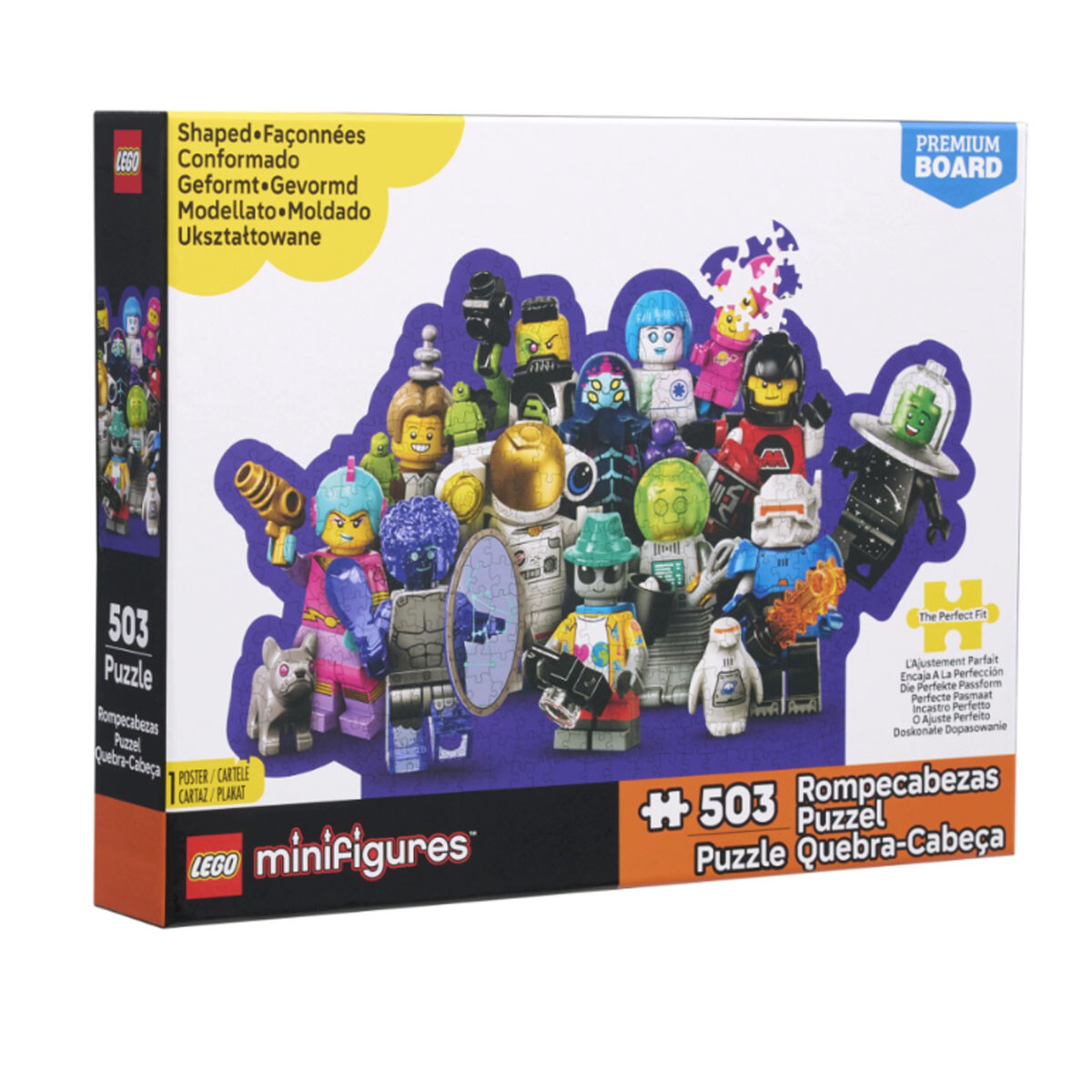 Lego Puzzle Personajes Espaciales 503 piezas 