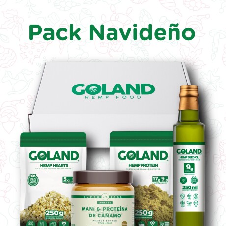 Pack Navidad | Aceite + Proteína + Hemp Hearts + Crema de maní - ENVÍO GRATIS Pack Navidad | Aceite + Proteína + Hemp Hearts + Crema de maní - ENVÍO GRATIS