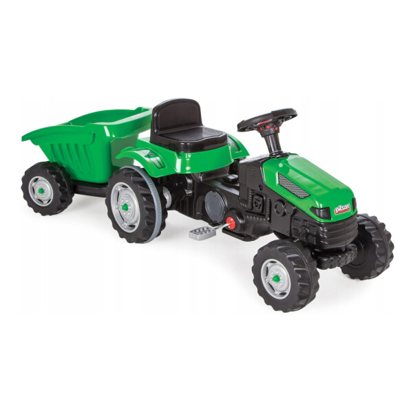 Auto Tractor Con Zorra Remolque Pedal Infantil Niños Pilsan Montable Auto Tractor Con Zorra Remolque Pedal Infantil Niños Pilsan Montable