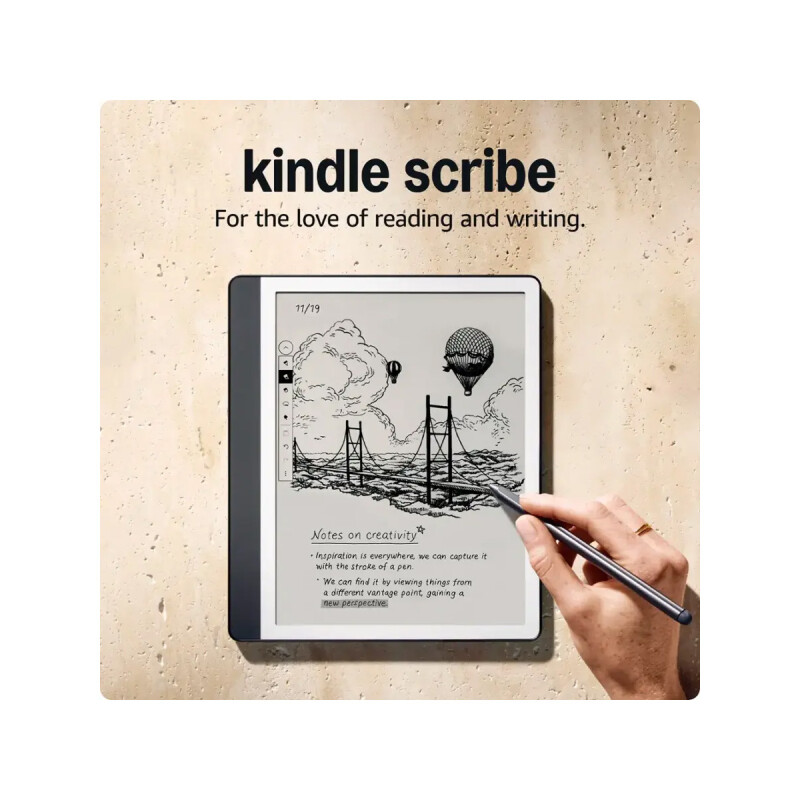 Lector digital Kindle Scribe 2024 Wi-Fi 16GB Tungsten Lector digital Kindle Scribe 2024 Wi-Fi 16GB Tungsten