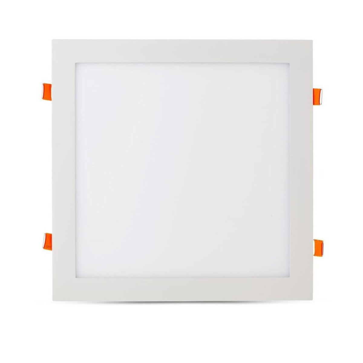 Panel Led 30x30 24W Plafon Cuadrado Techo Spot Exter. Calida - Variante Color Blanco 