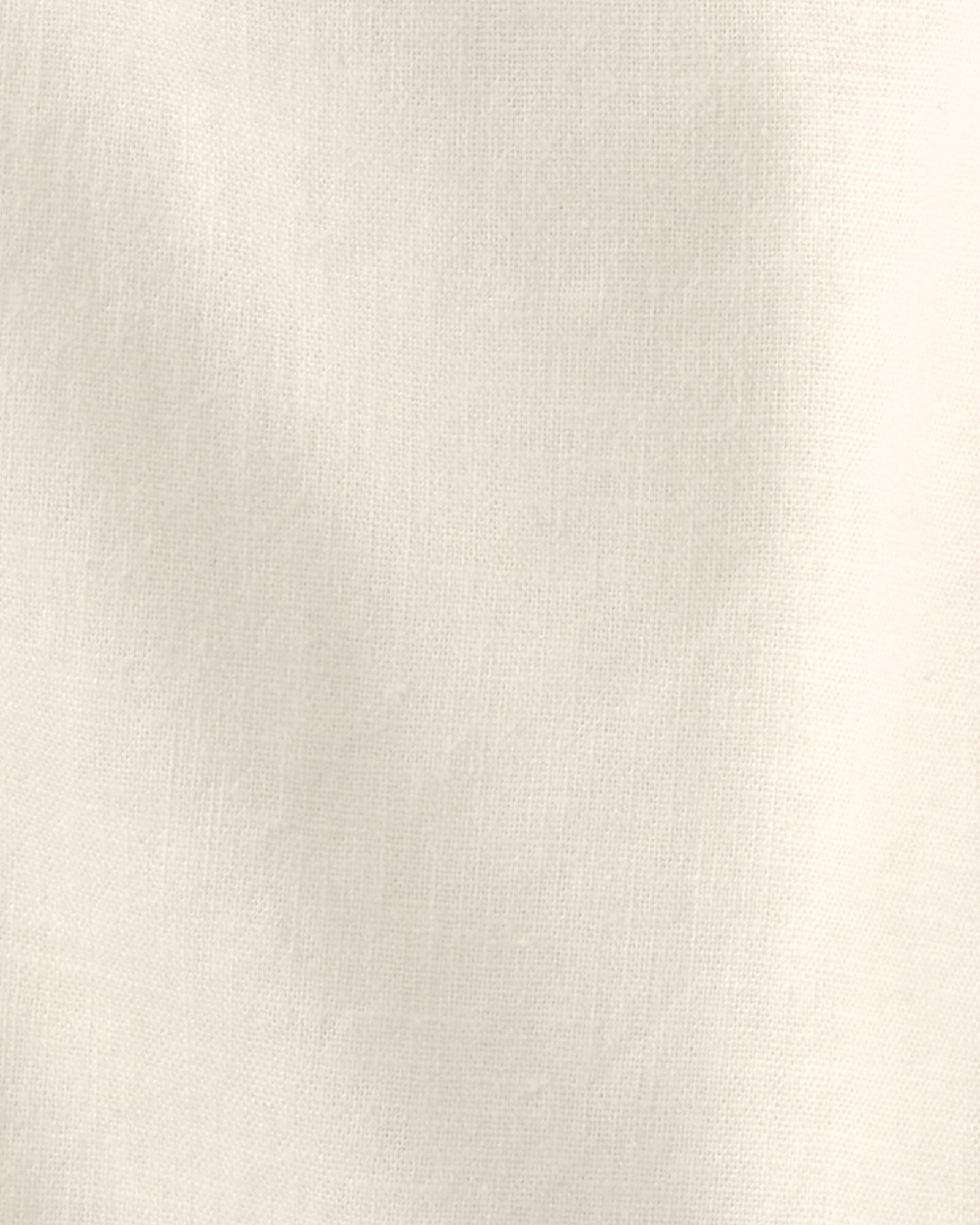 Set dos piezas de lino, pantalón y blusa, crema, ribetes bordados Set dos piezas de lino, pantalón y blusa, crema, ribetes bordados