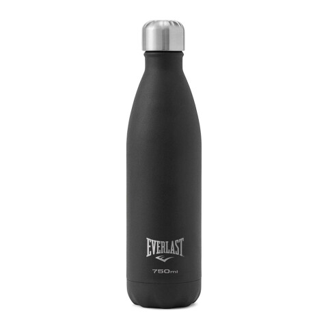 BOTELLA ACERO INOXIDABLE 750ML WT MARBLE EVERLAST BLACK