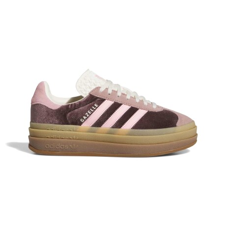 Championes Adidas de Dama - GAZELLE BOLD - ADJQ5143 SHADOW BROWN/WARM CLAY/GLOW PINK