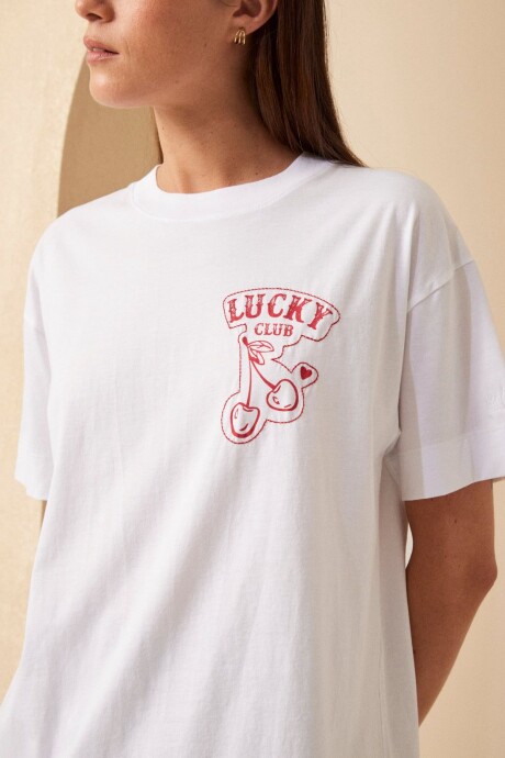 REMERA COOL LIFE BLANCO