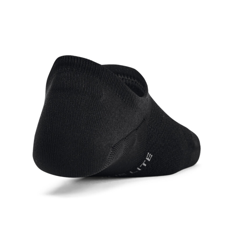 UA Breathe Lite Ultra Low 3p-WHT BLK-001