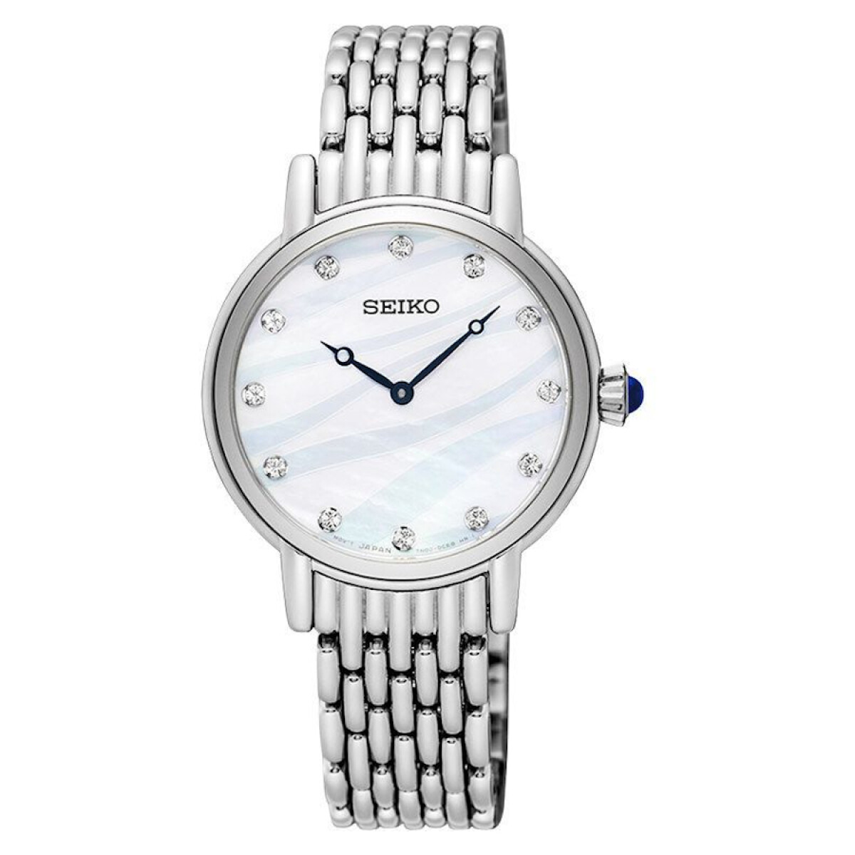 Reloj Pulsera Seiko Análogo de Dama SFQ807P1 - BLANCO 