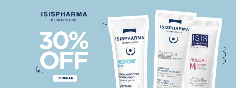 Isispharma 30% off.