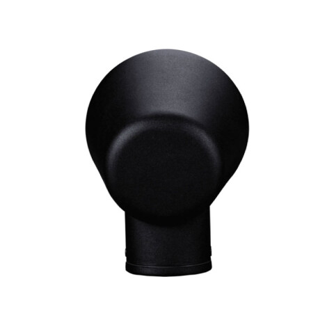 Aplique de pared negro 35W IP54 1XGU10 AO0060