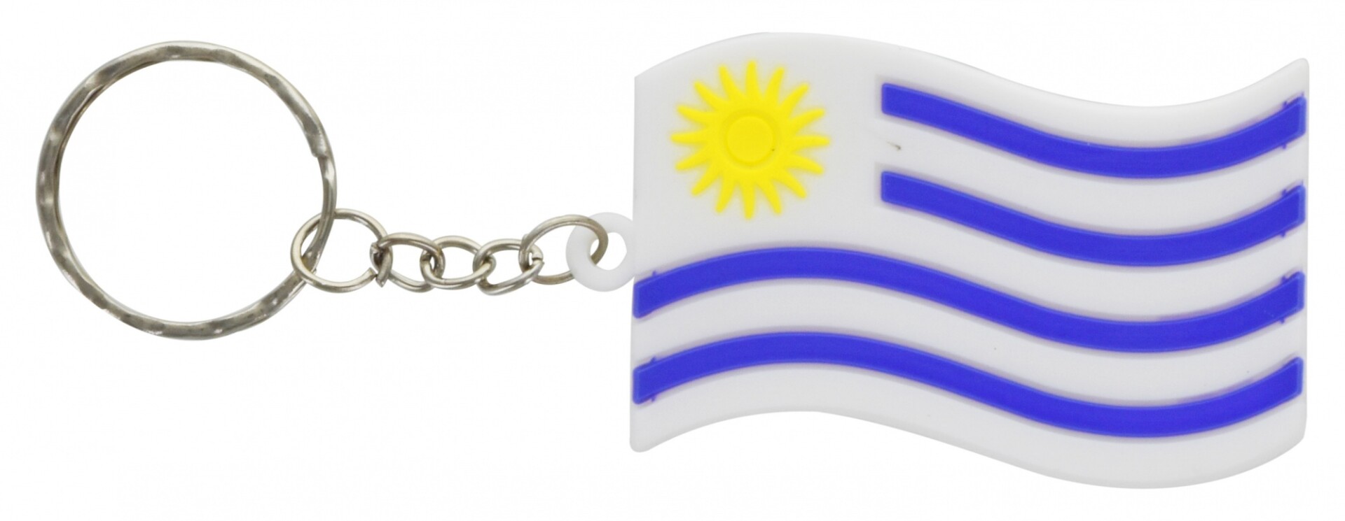 Llavero bandera Uruguay. 