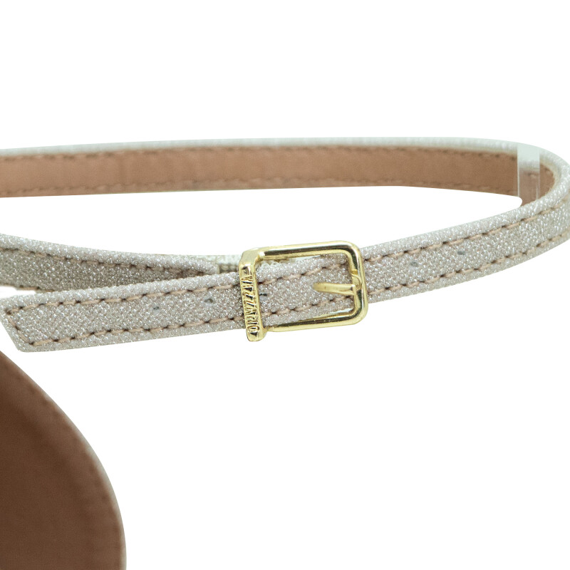 Zapatos Taco Alto Vizzano Gliter de Mujer -6210.655-26594 Dorado