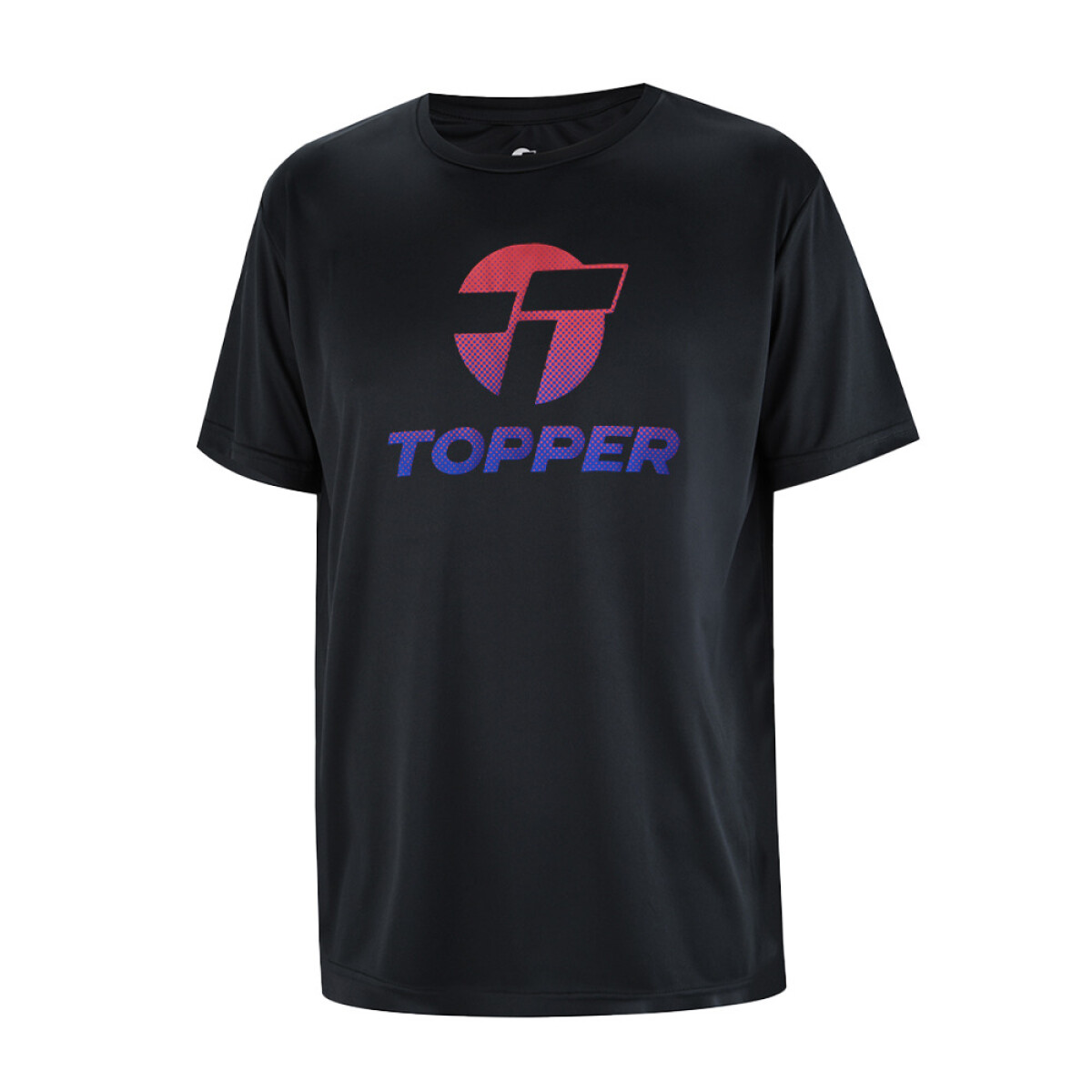 T-SHIRT BASIC WMN TRNG blanco - NEGRO 