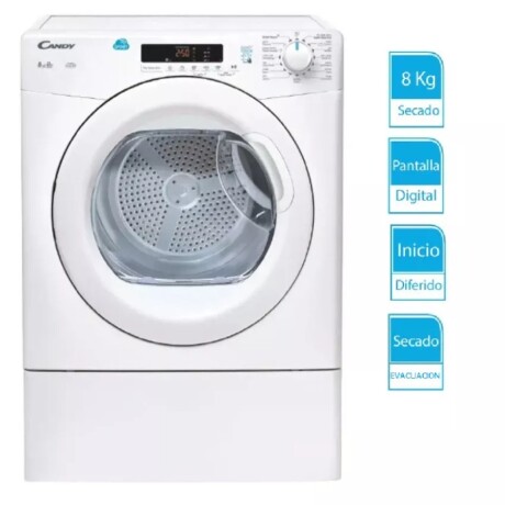 Secarropas Candy CSE V8DGX-ISR 8Kg Universo Binario 001