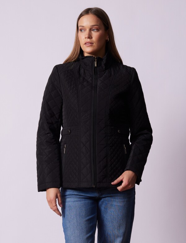 Campera Capitoneada NEGRO