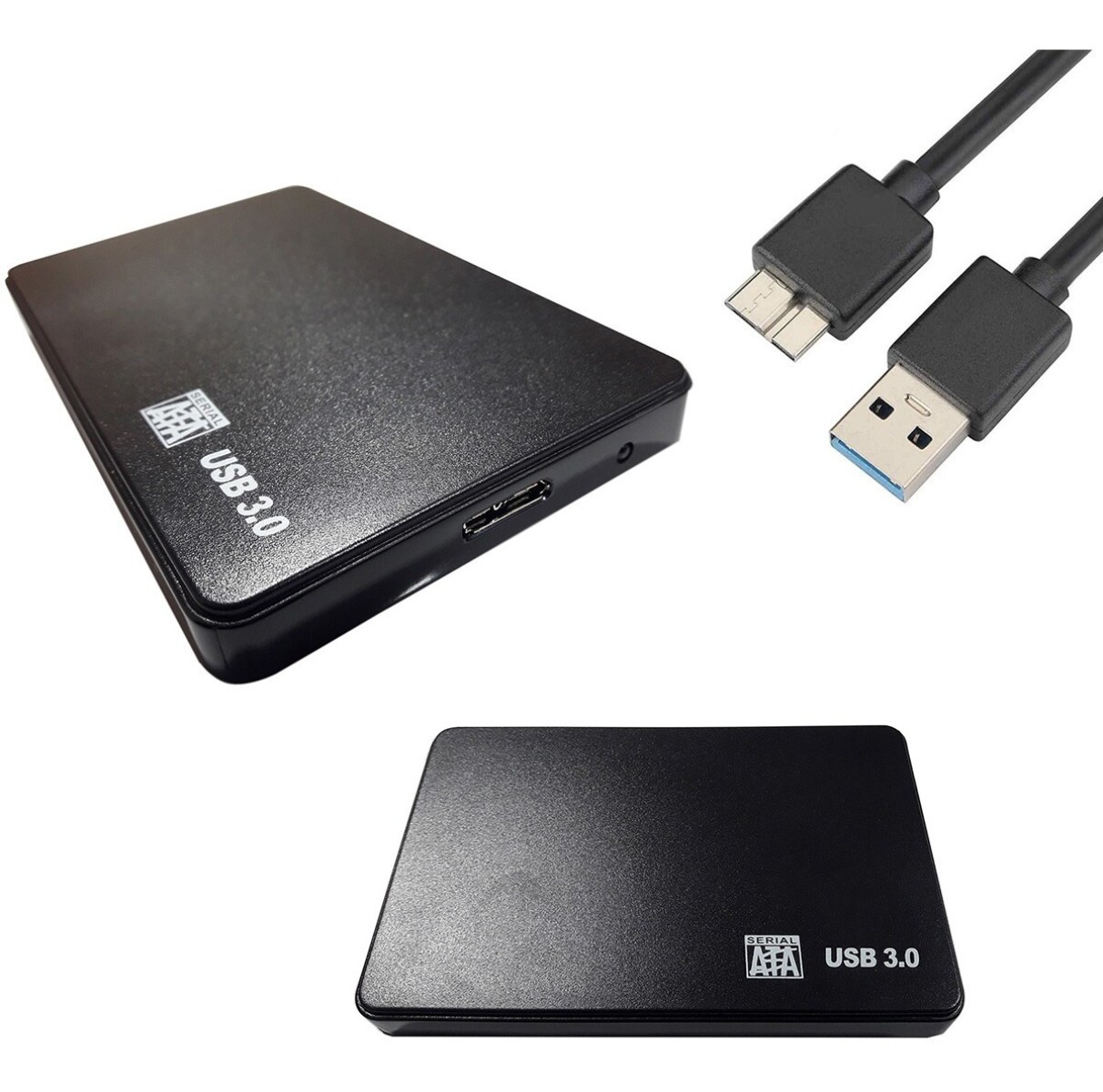 Adaptador Disco Duro Notebook Sata A Disco Externo Usb 3.0 