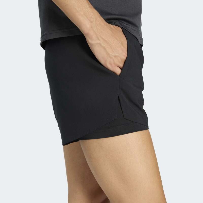 Short Adidas Workout Essentials 2 en 1 Negro