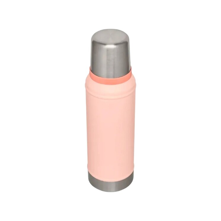 Termo Stanley Classic 591 ml con Tapón Cebador Rosa