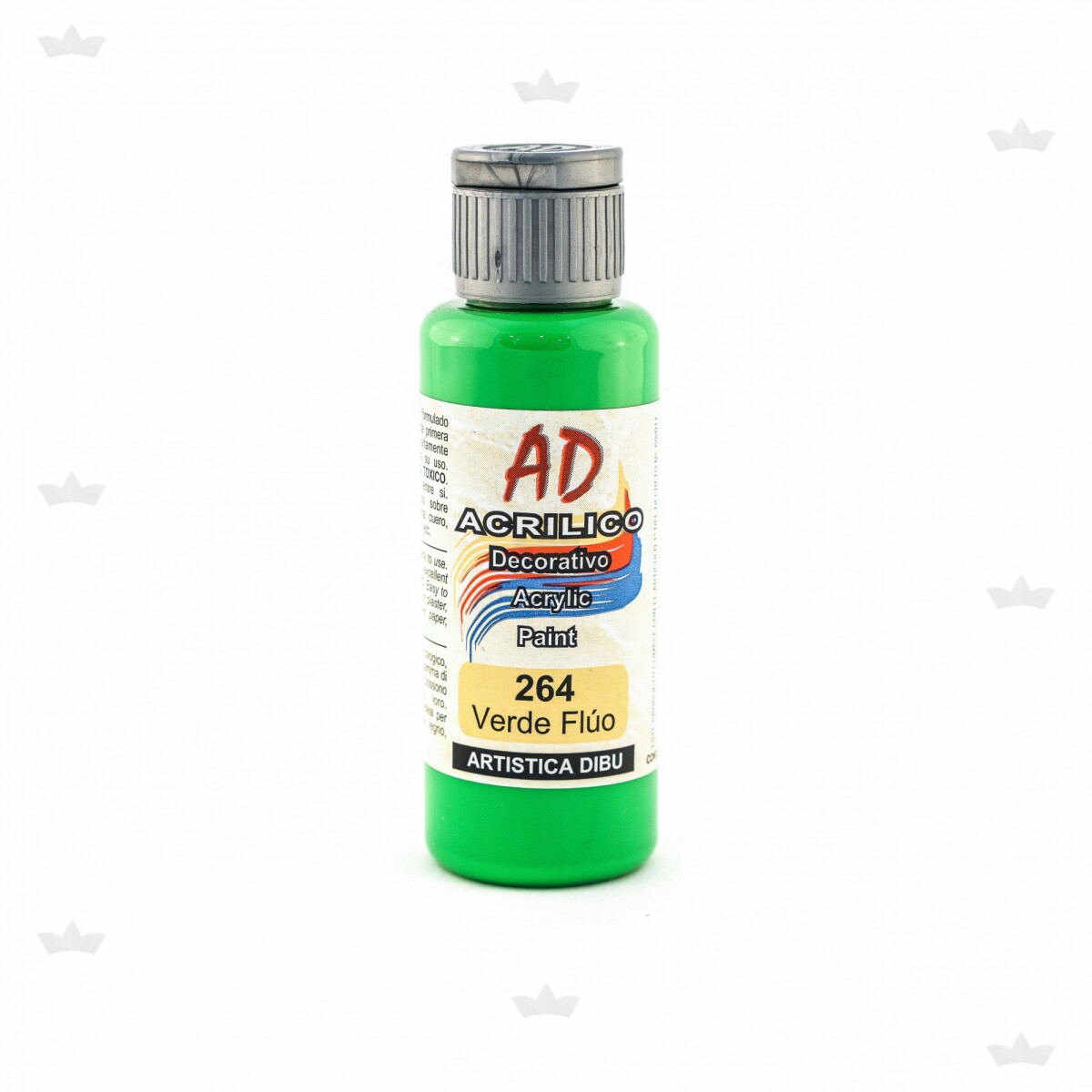 ACRILICO DECORATIVO VERDE FLUO 60 ML 