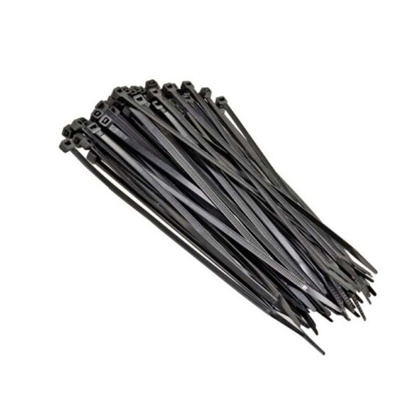 Collarín negro UV, 9,0x710mm, 100 unidades. WI2656
