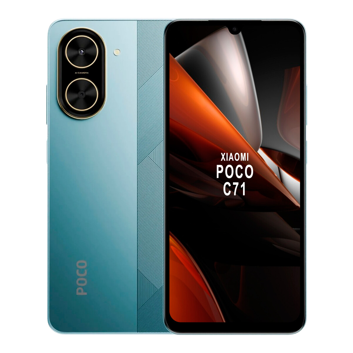 Xiaomi - Smartphone Poco C71 - 6,88'' Multitáctil Ips 120HZ. Dualsim. 4G. 8 Core. Android 15. Ram 4G 