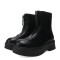 Botas de Mujer Miss Carol KIMAKA chelsea con cierre Negro