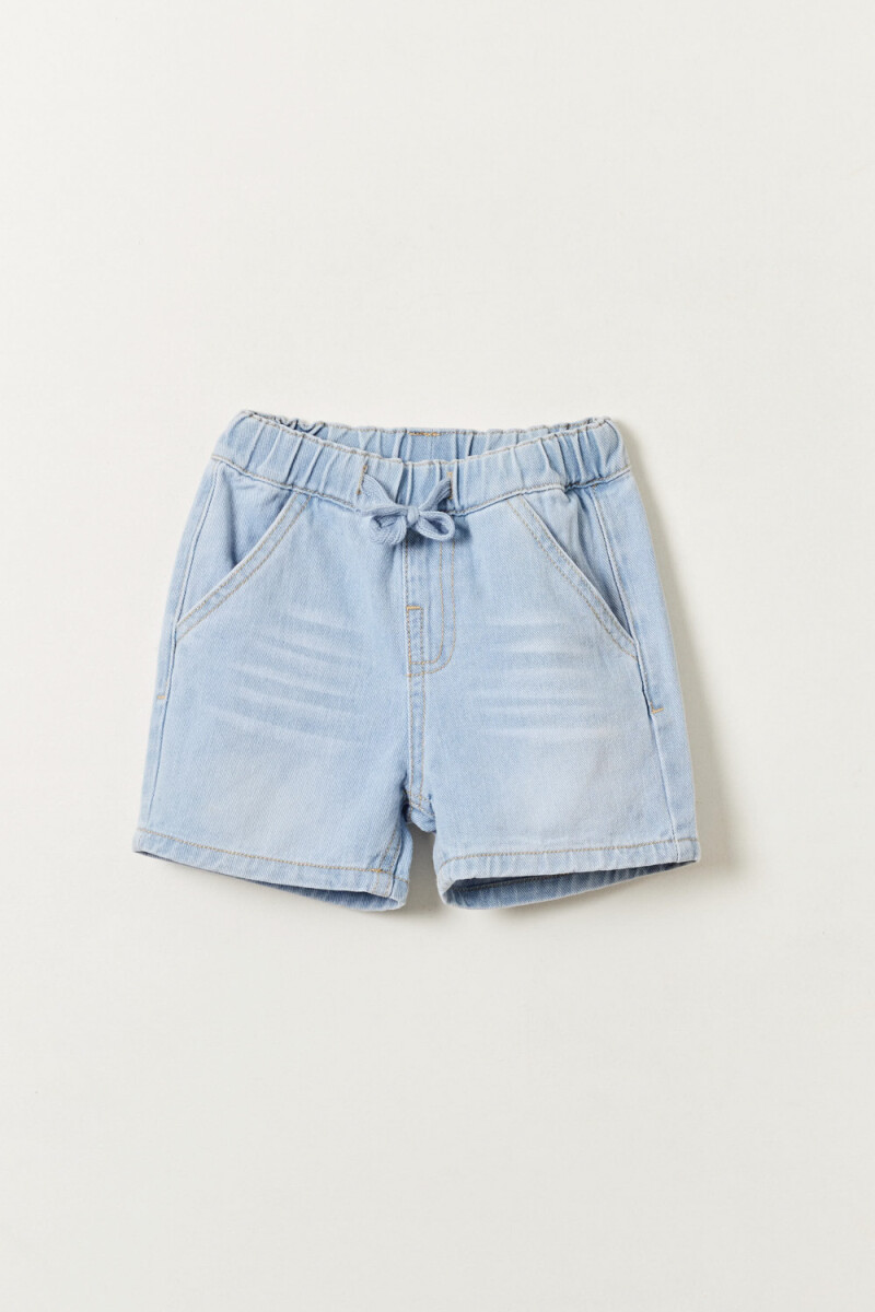 Short sarga - Celeste 