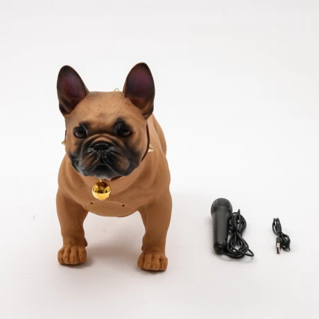 PARLANTE PORTÁTIL CH-M209M USB GRANDE DISEÑO PERRO MARRÓN CON MICRÓFONO PARLANTE PORTÁTIL CH-M209M USB GRANDE DISEÑO PERRO MARRÓN CON MICRÓFONO